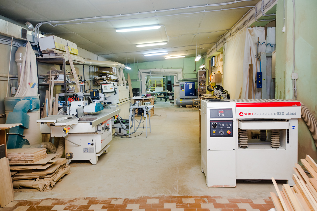 Мебельный цех с оборудованием SCM — реальный рынок KOHBEPT